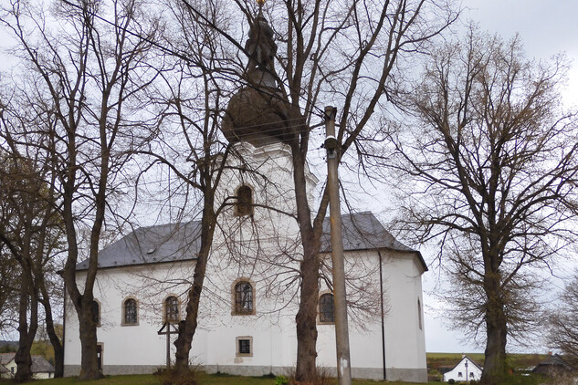 Kostel po obnově