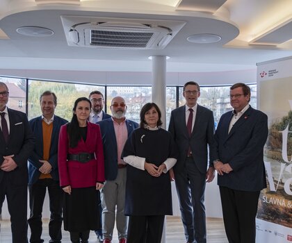 Tisková konference k projektu VLTAVA slavná a splavná