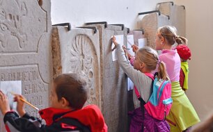 České Budějovice gotické - didaktický program. Foto J. Sajtlová.