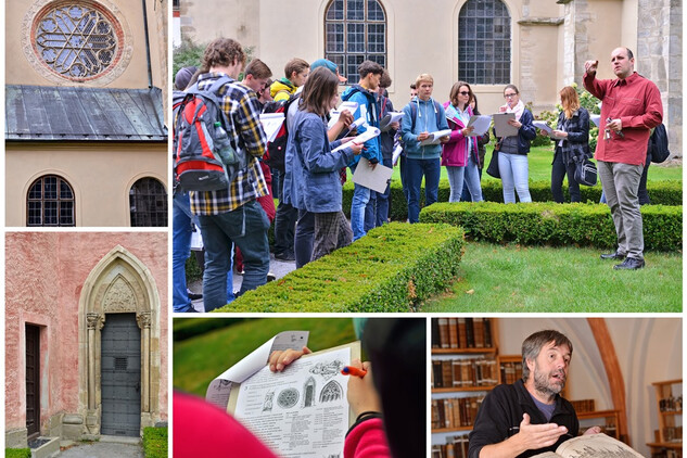 Zlatokorunský Orbis Pictus, klášter Zlatá Koruna