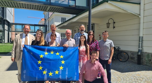 Setkání partnerů projektu MonumTech v Universität für Weiterbildung v Kremsu, červen 2022. 