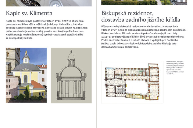 Výstava J. B. Santini Aichel ve VČ, panel 6. 