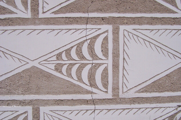 Psaníčková sgrafita na Kosti | © NPÚ, ÚOP v Josefově