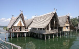 Unteruhldingen (Německo), skanzen, zdroj: NPÚ, foto P. Sokol 2006
