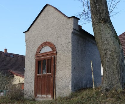 Kaple ve Stříteži, pohled od severovýchodu