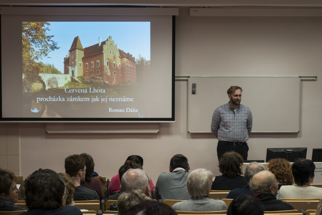 Přednáška R. Dáni Červená Lhota. Procházka zámkem, jak jej neznáme