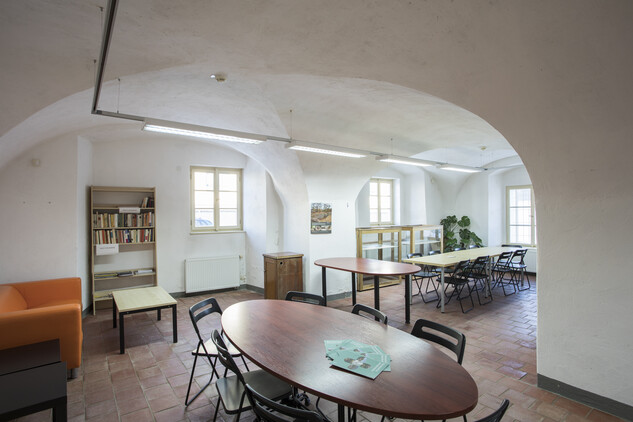 Výstavní místnost v Lannerově domě