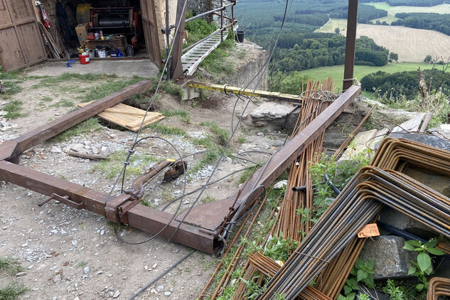 Likvidace staré lanovky